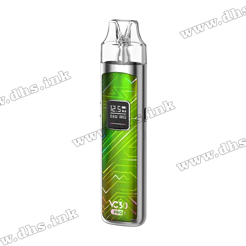 Багаторазова електронна сигарета - Vecee VC30 Pro Pod Kit 1000 мАч (Line Green)